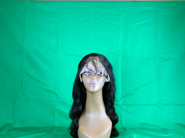 Body Wave 13x6 Virgin Human Hair Transparent  Lace Front Wigs