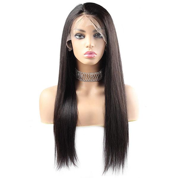 T Part Brazilian Straight Lace Front wigs
