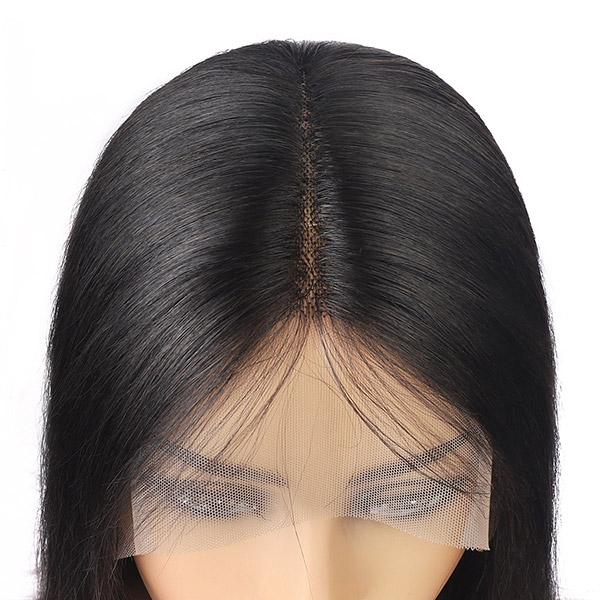 T Part Brazilian Straight Lace Front wigs
