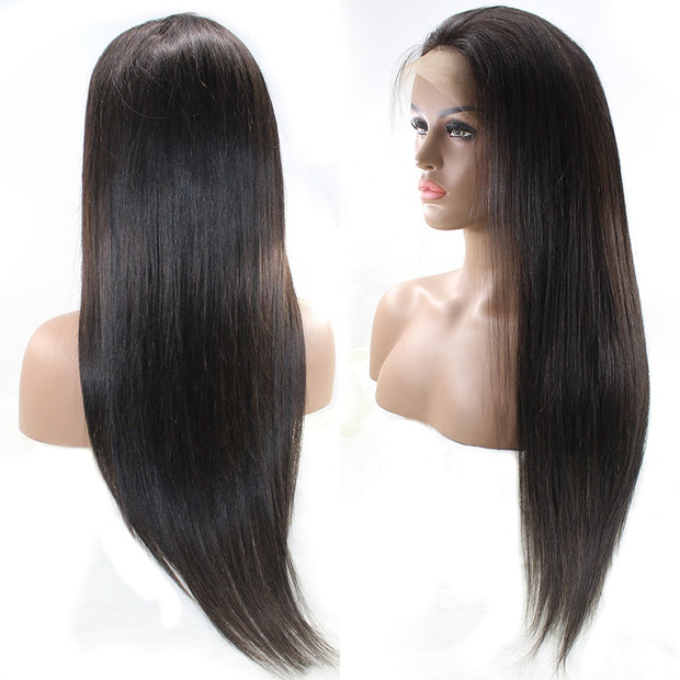 Straight 13x4  Virgin Human Hair Lace Front Wigs