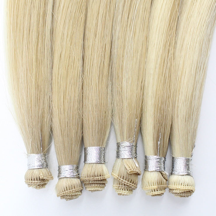 Hand Tied Weft Hair Extensions